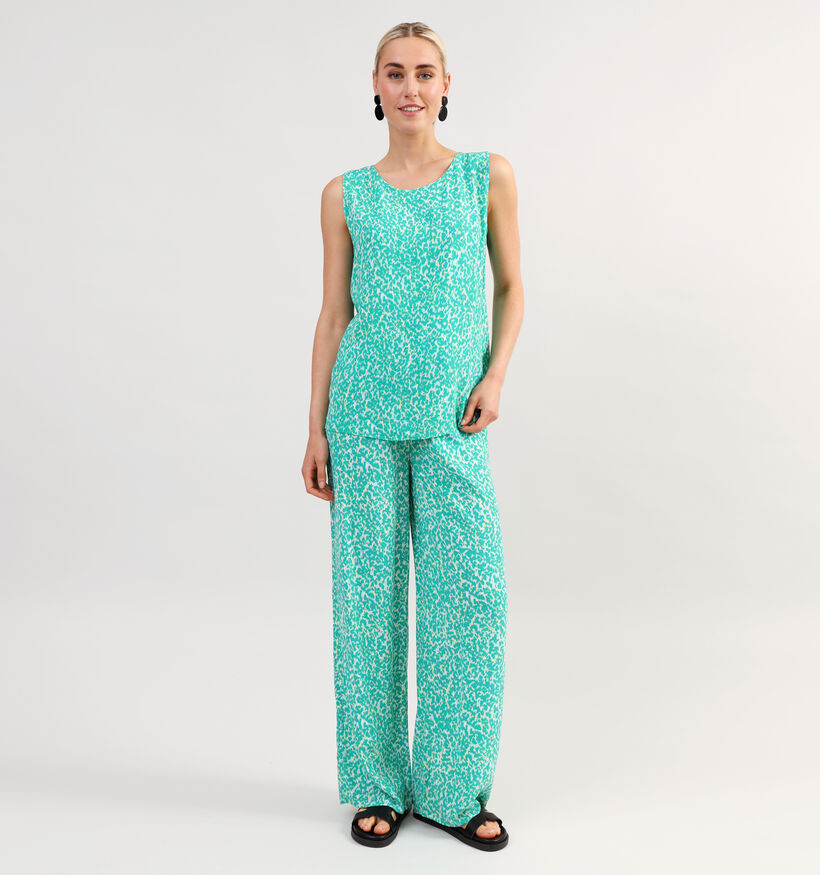 comma casual identity Débardeur en Vert pour femmes (345064)