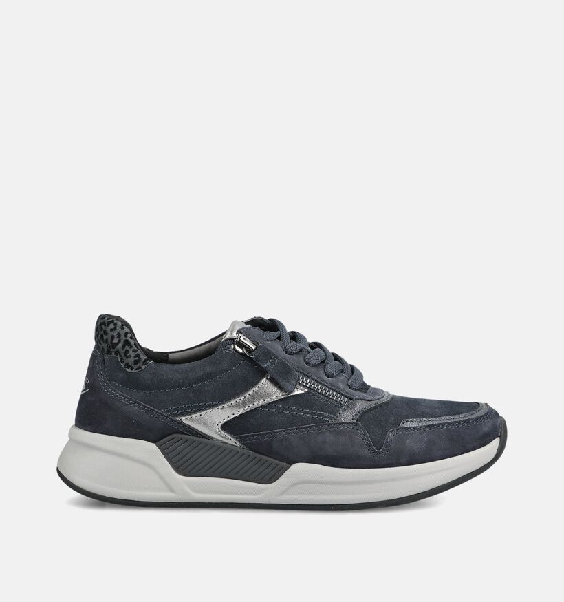Gabor Rollingsoft Donkerblauwe Sneakers voor dames (376933) - geschikt voor steunzolen