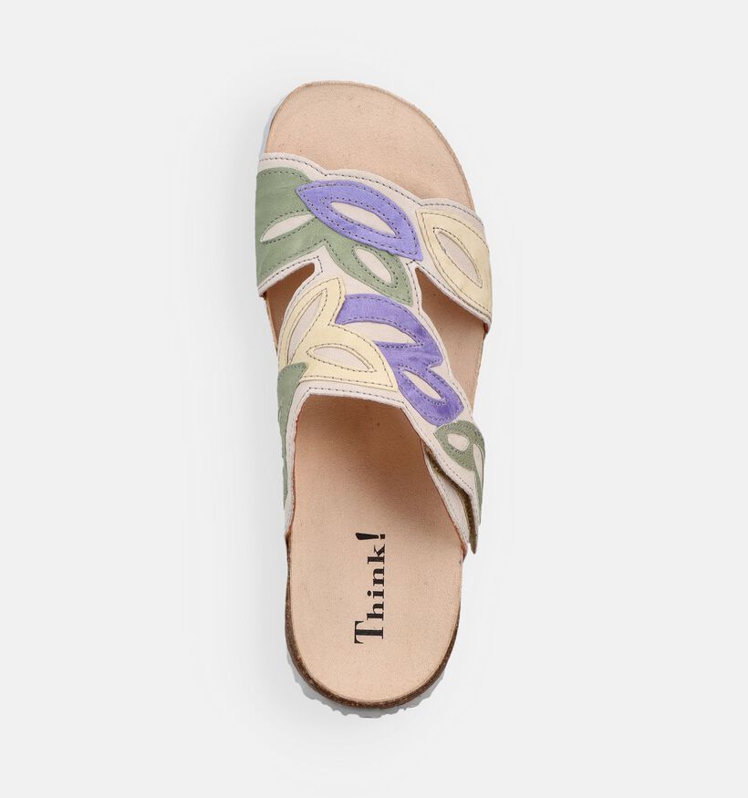 Think! Nu-pieds en Beige/Multi pour femmes (374091)