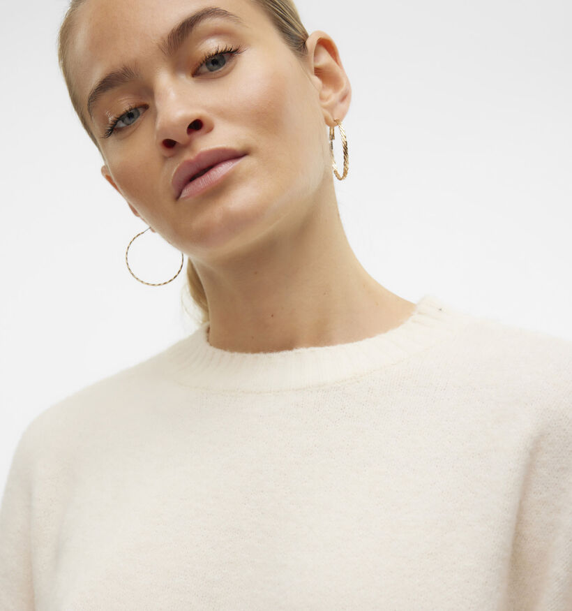 Vero Moda Boom Pull en Beige pour femmes (361199)