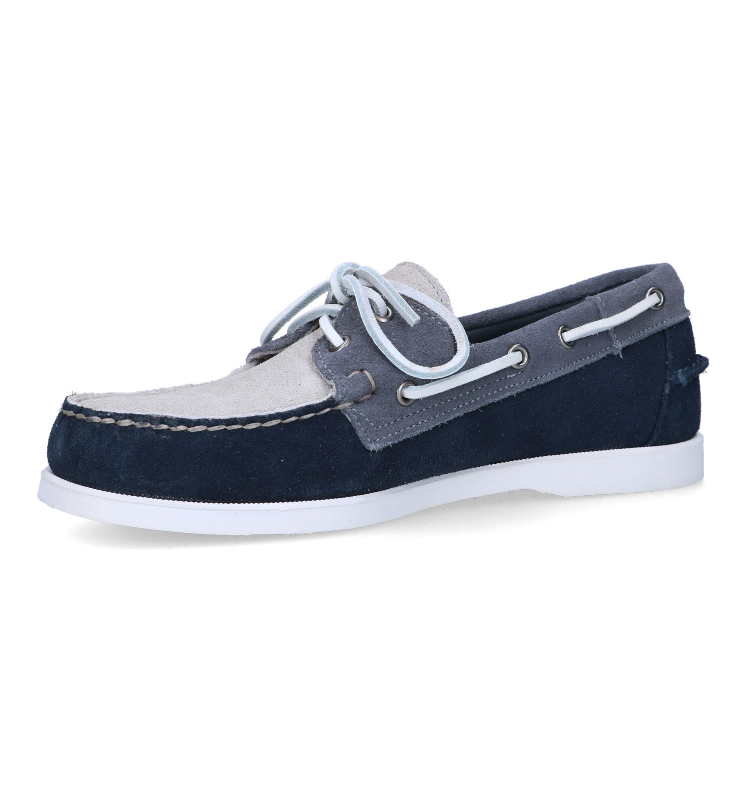 Sebago Dockside Grijze Bootschoenen | TORFS.BE | Gratis verzend en retour