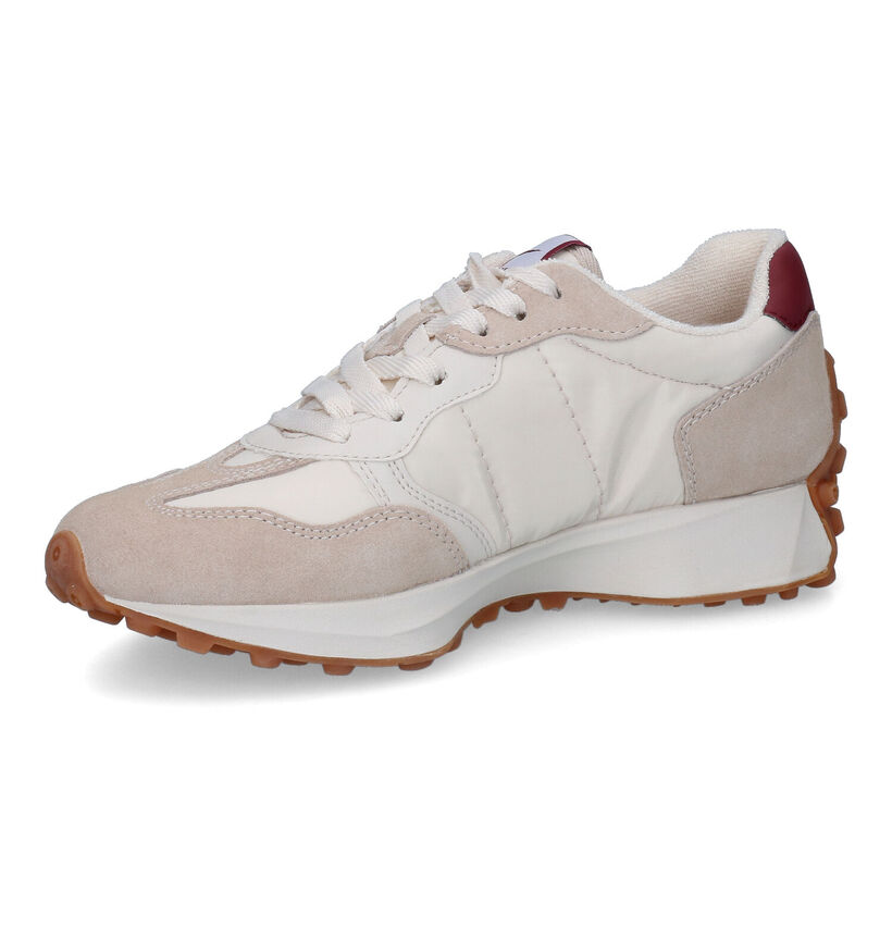 Tamaris Ecru Sneakers in kunstleer (313190)