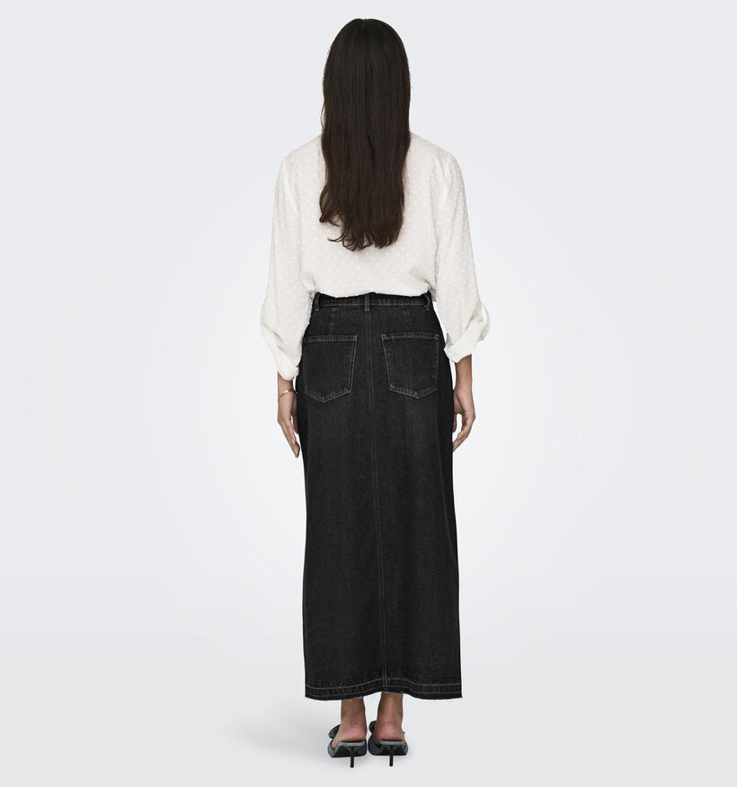 JDY Bella Blauwe Lange jeansrok voor dames (351403)