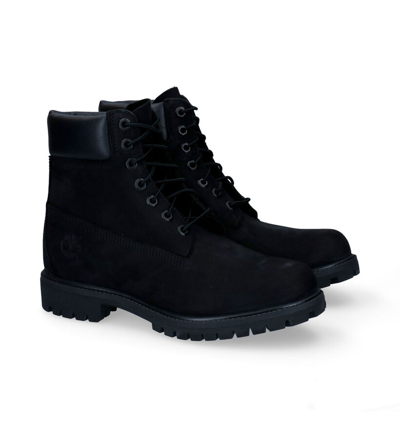 Timberland 6 Inch Premium Bottines en Vert Kaki pour hommes (344958) - pour semelles orthopédiques