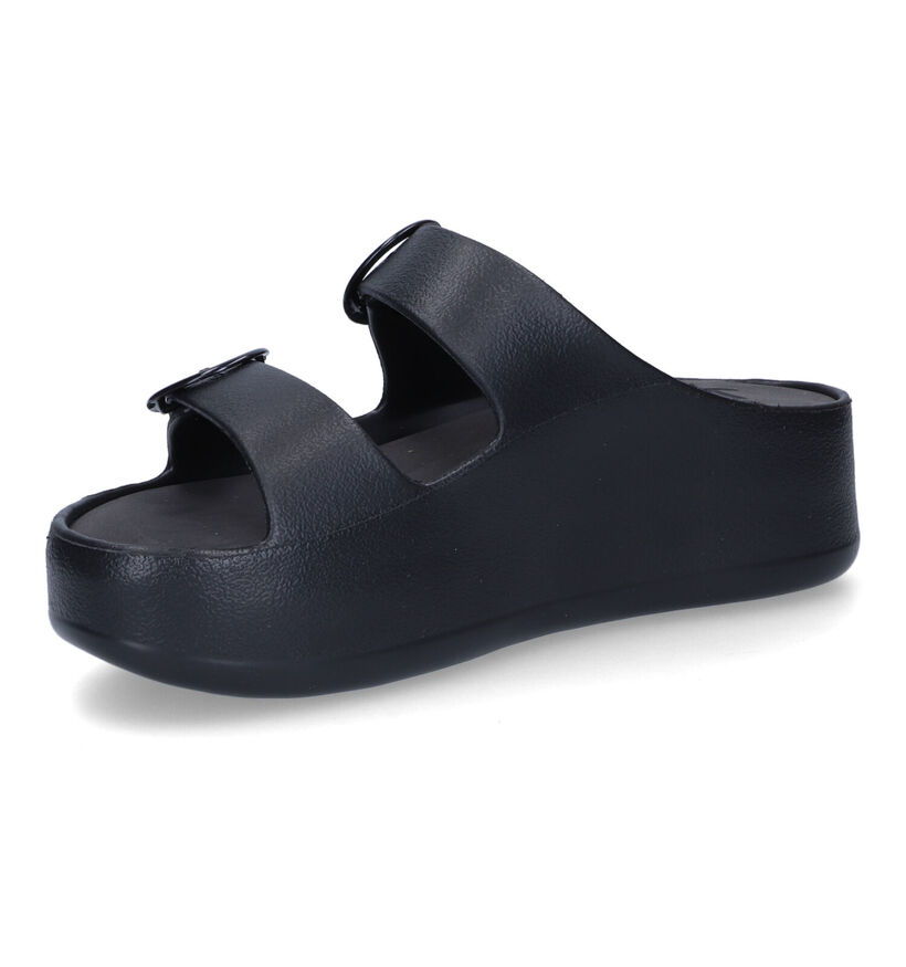 Lemon Jelly Gaia Piscine de claquette en Noir pour femmes (310270) - pour semelles orthopédiques