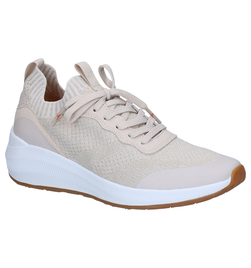 Tamaris Fasletics Ecru Sneakers in stof (286235)