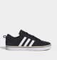 adidas VS Pace 2.0 Baskets en Noir/Blanc pour hommes (380251) - pour semelles orthop&eacute;diques