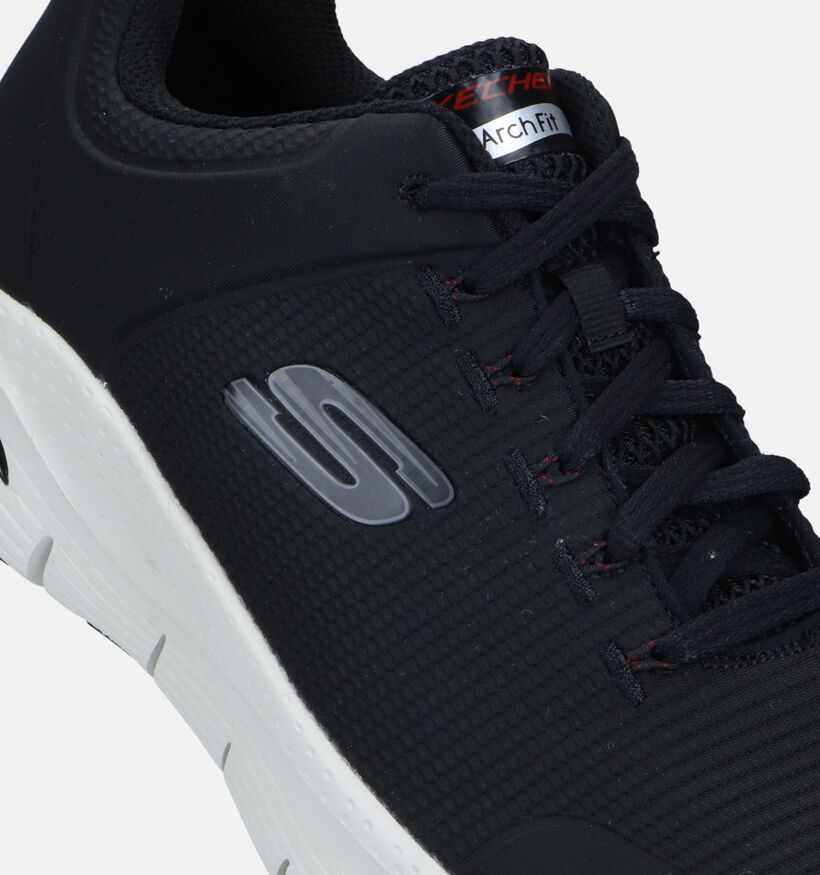 Skechers Arch Fit Titan Baskets en Bleu pour hommes (340805) - pour semelles orthopédiques