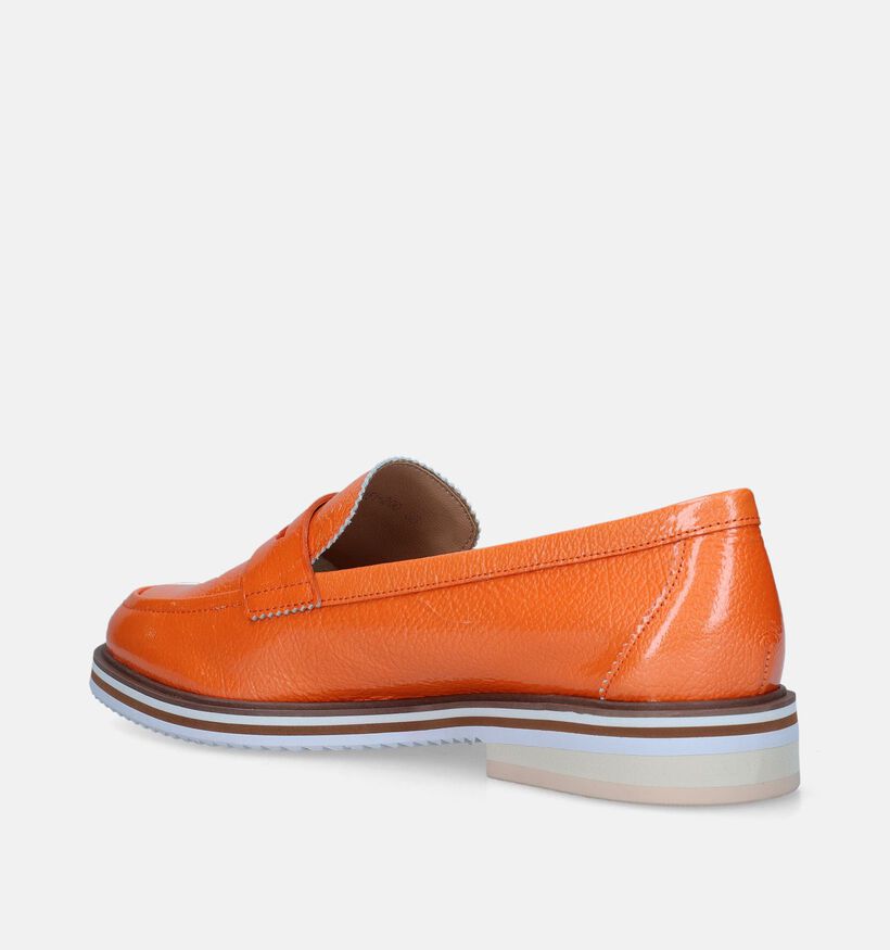 Regarde Le Ciel Dalma-02 Oranje Loafers voor dames (341235)