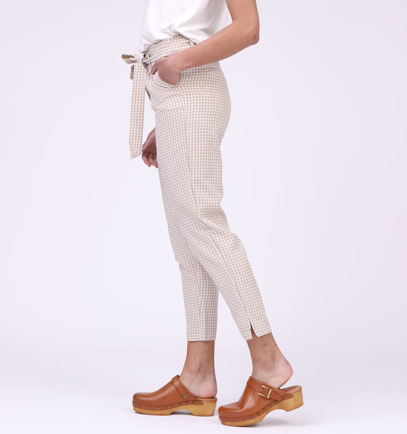 Vila Laidas Pantalon Classique en Beige (311643)