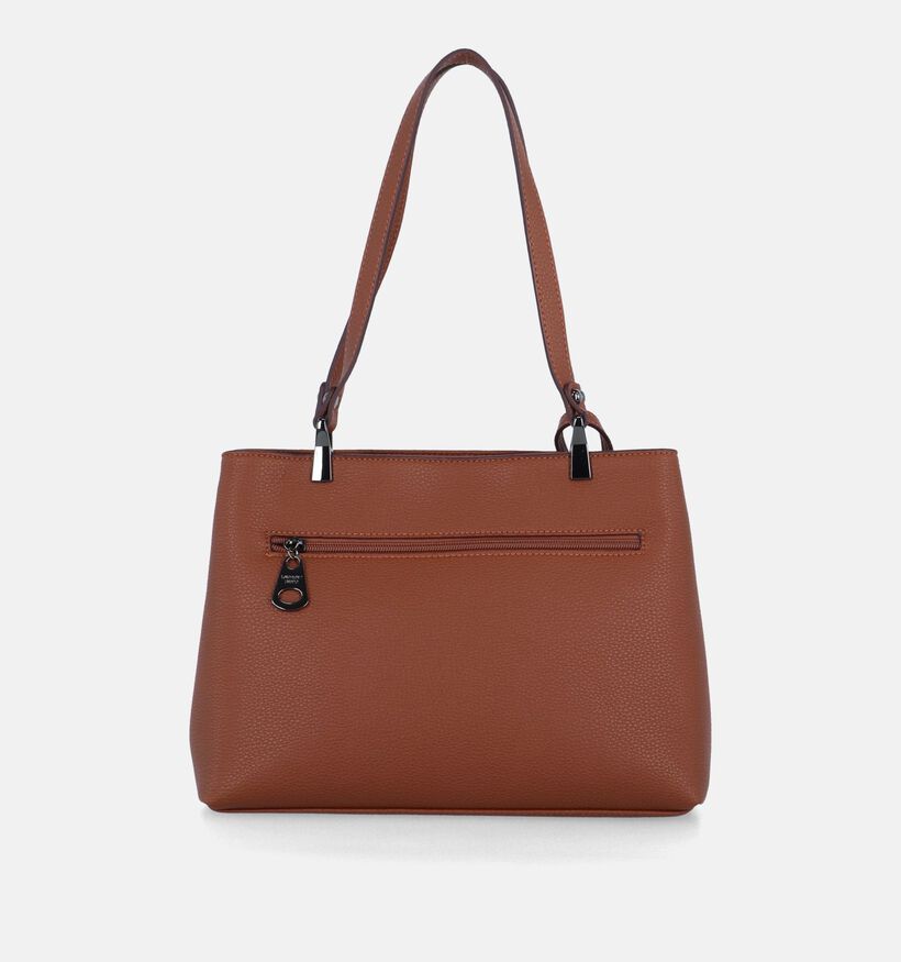 Laurent David Nos 002 Cognac Schoudertas voor dames (337049)