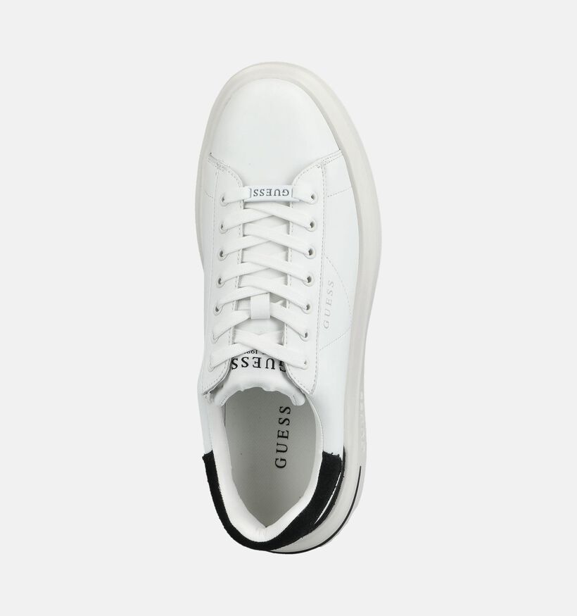 Guess Elba Chaussures plates en Blanc pour hommes (375730) - pour semelles orthop&eacute;diques