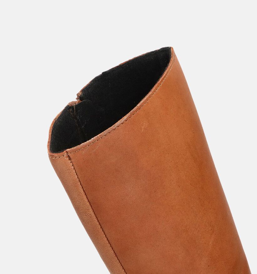 Little David Cognac Lange Laarzen voor meisjes (361370) - geschikt voor steunzolen