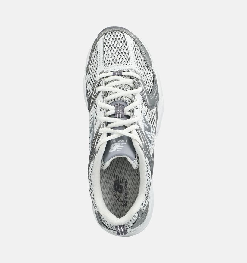 New Balance 530 Baskets sportives en Argent pour femmes (375010) - pour semelles orthop&eacute;diques