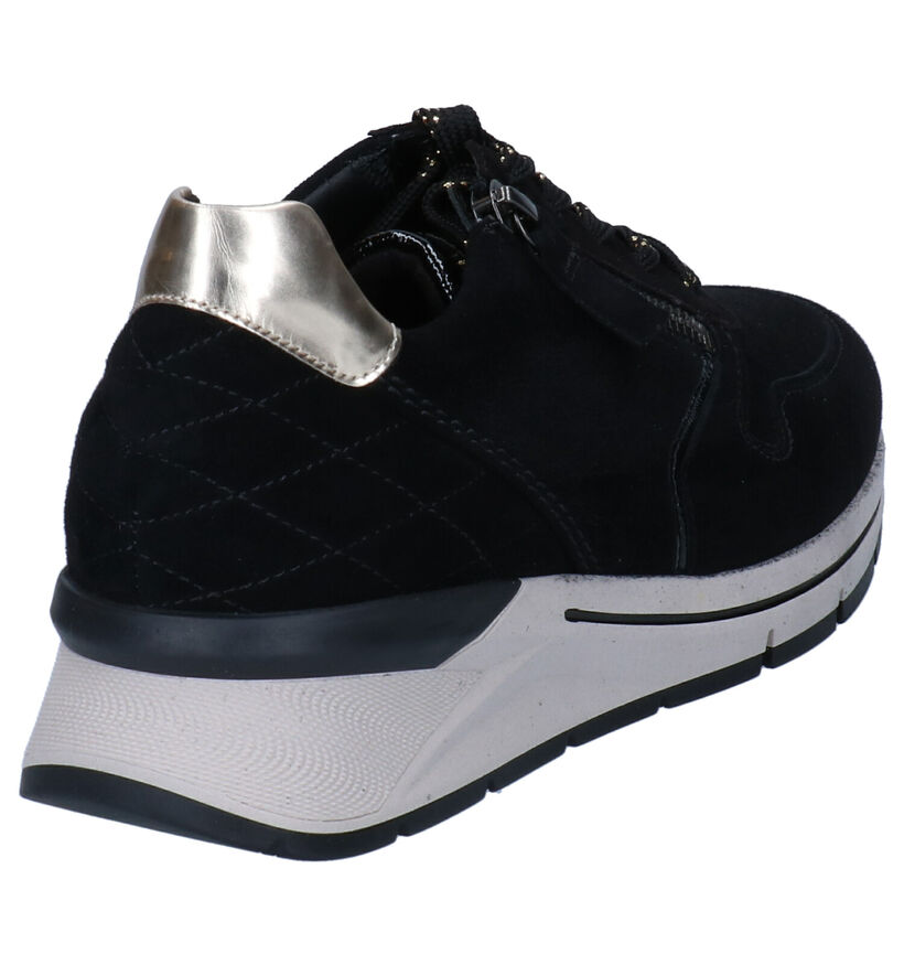 Gabor OptiFit Beige Veterschoenen in daim (297242)