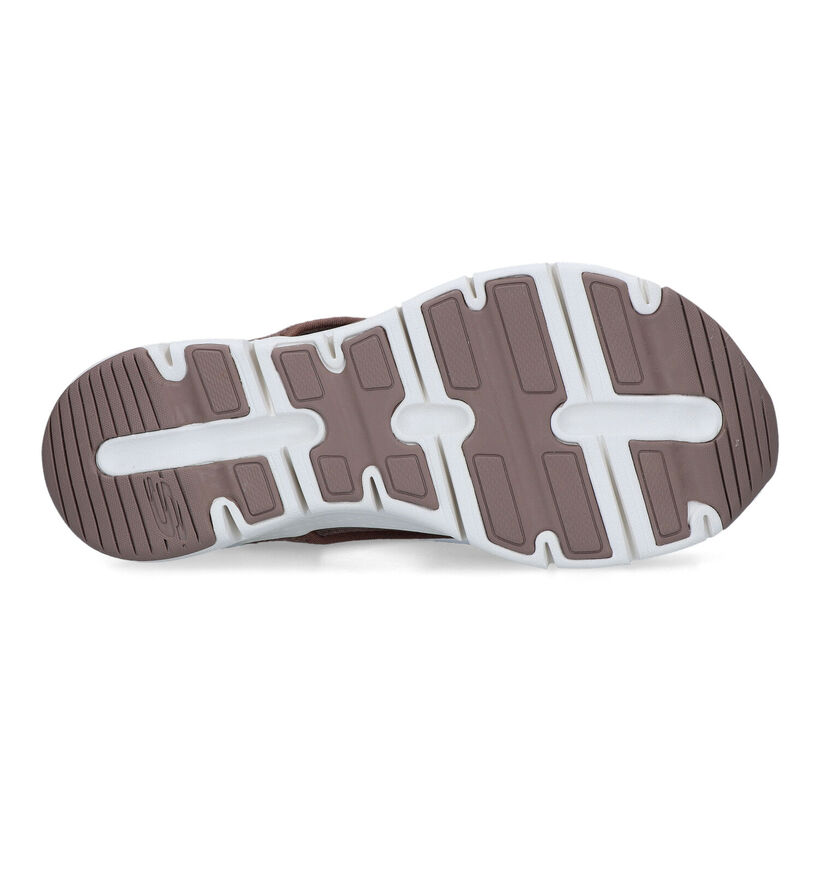 Skechers Arch Fit Bruine Sandalen voor dames (338827)