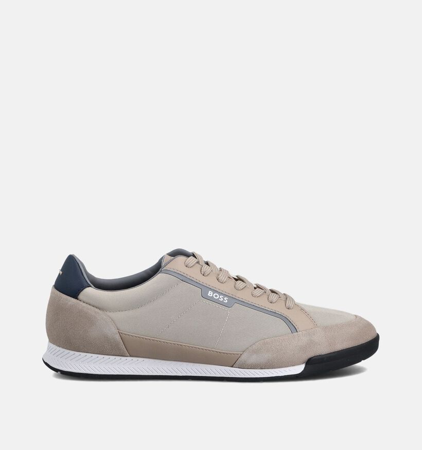 BOSS Beige Veterschoenen voor heren (359090) - geschikt voor steunzolen