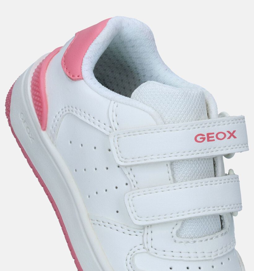 Geox Washiba Witte Sneakers voor meisjes (339670)