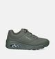 Skechers Uno Stand On Air Baskets en Vert pour filles, garçons (345238)
