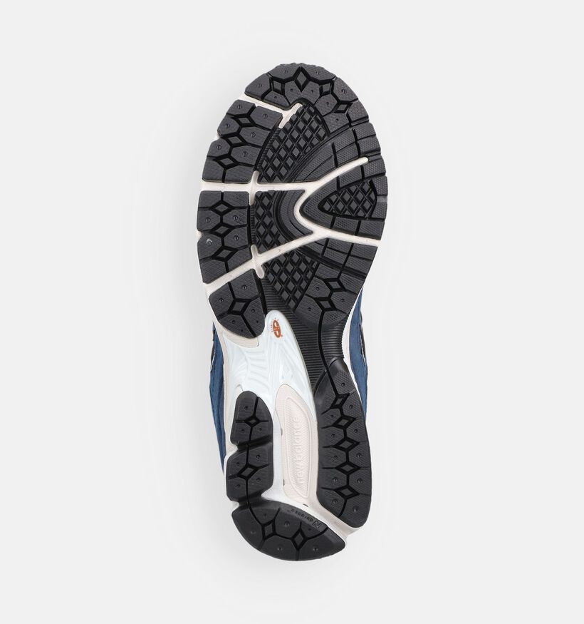 New Balance 2002 Baskets basses en Bleu pour hommes (375119) - pour semelles orthop&eacute;diques