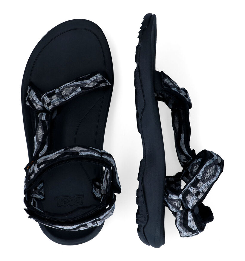 Teva Hurricane Blauwe Sandalen in stof (286623)