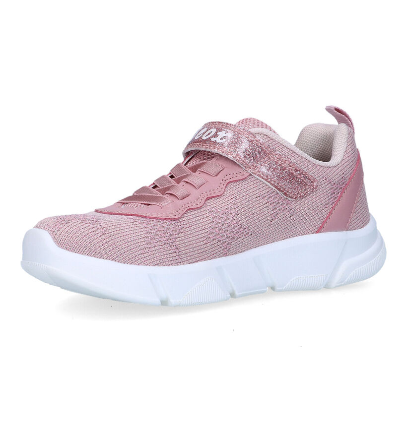 Geox Aril Roze Sneakers in stof (320646)