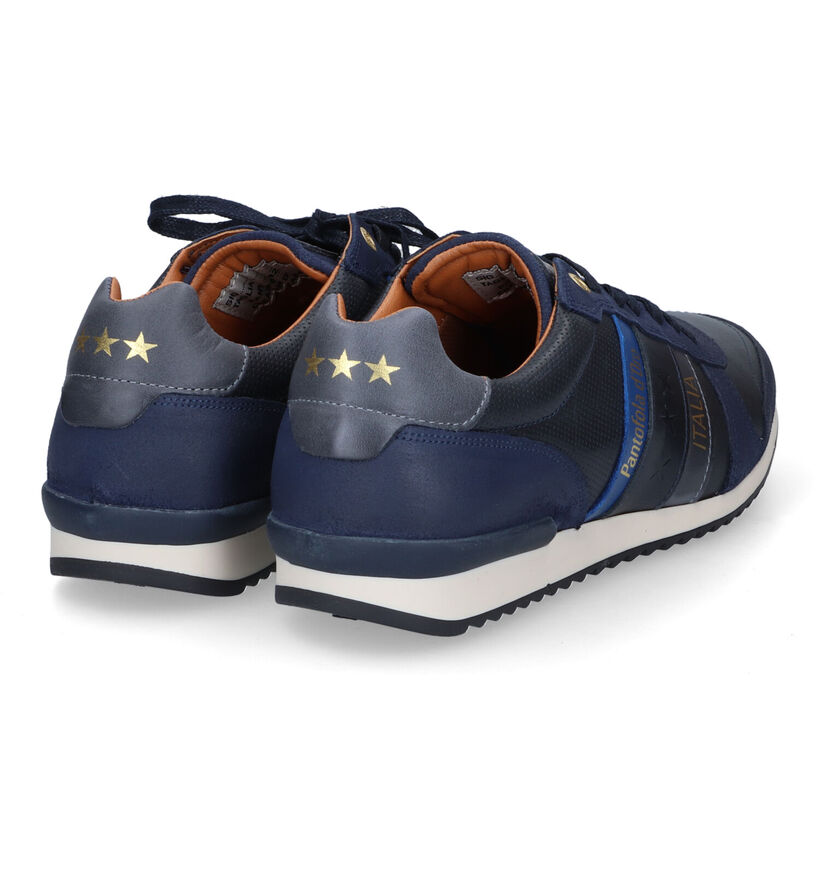 Pantofola d'Oro Rizza Chaussures à lacets en Bleu pour hommes (315345) - pour semelles orthopédiques