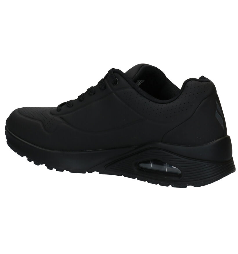 Skechers Uno Stand On Air Zwarte Sneakers voor heren (359746)