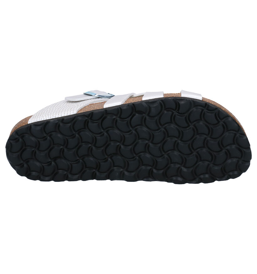 Bio Dream Nu-pieds plates en Écru en simili cuir (266157)