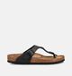 Birkenstock Gizeh Nu-pieds en Noir pour hommes (351141)