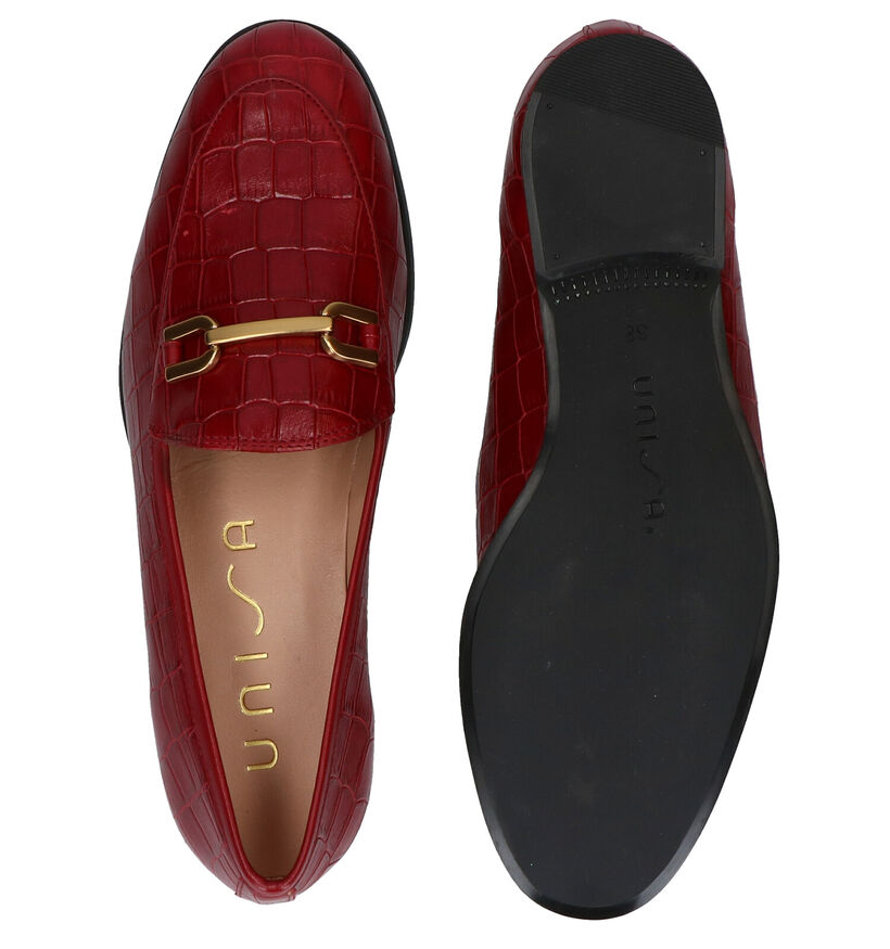 Unisa Daimiel Mocassins en Brun en cuir (283297)