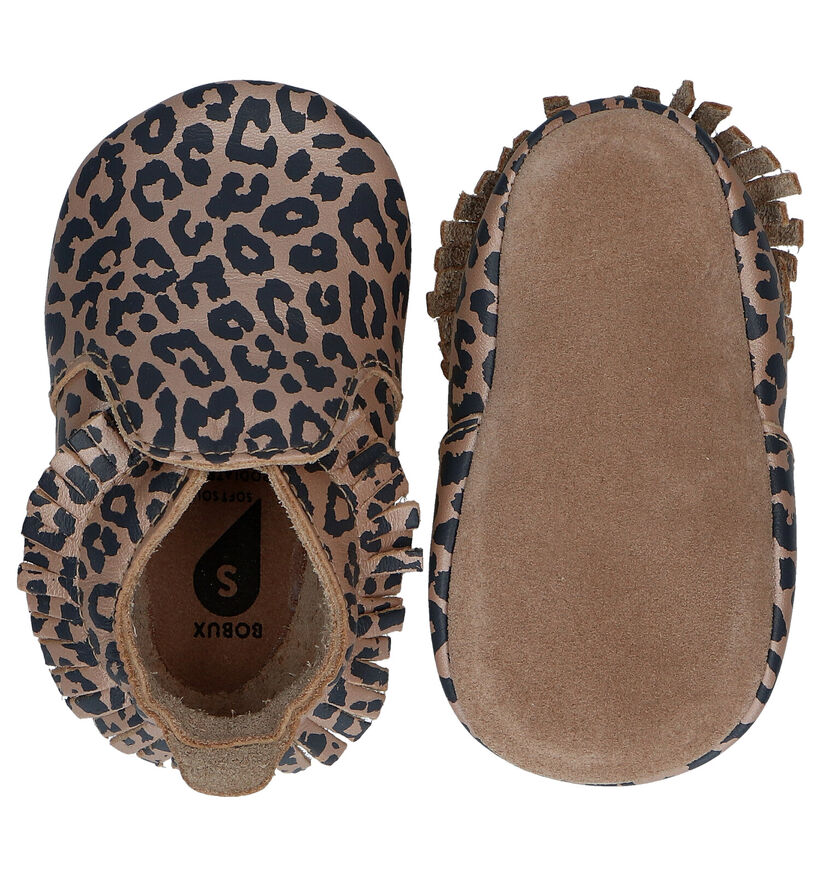 Bobux Leopard Chaussures pour bébé en Or pour filles (294785)