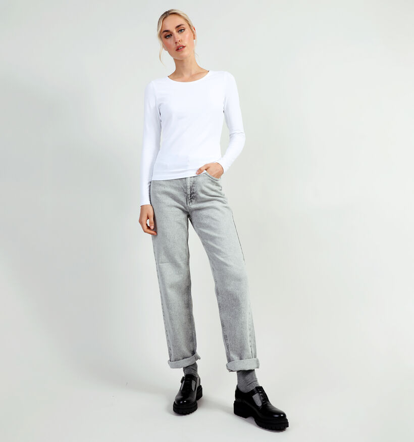 Vila Nora Zwarte Basic T-shirt voor dames (350997)