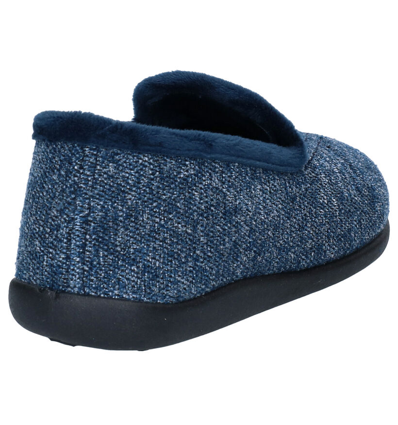 Milo & Mila Pantoufles fermées en Bleu pour garçons (332280)