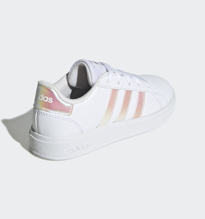 adidas Grand Court 2.0 Witte Sneakers Cloud White voor meisjes (359665) - geschikt voor steunzolen