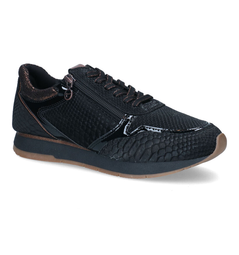 Tamaris Baskets casual en Taupe pour femmes (313131) - pour semelles orthopédiques