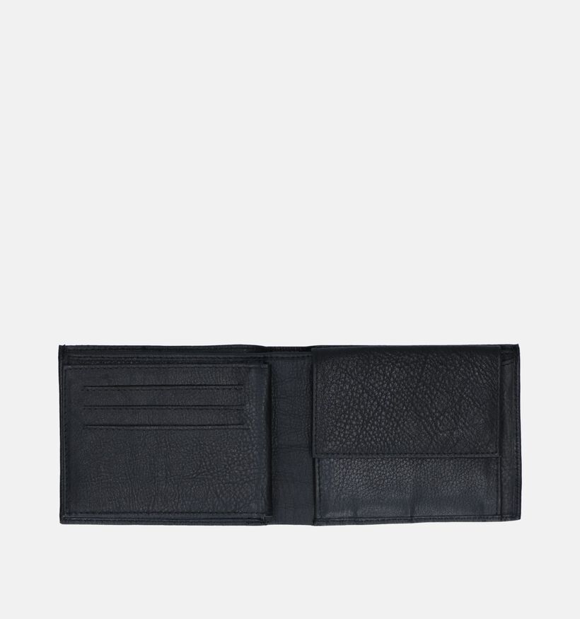 Euro-Leather Zwarte Portemonnee voor heren (365210)