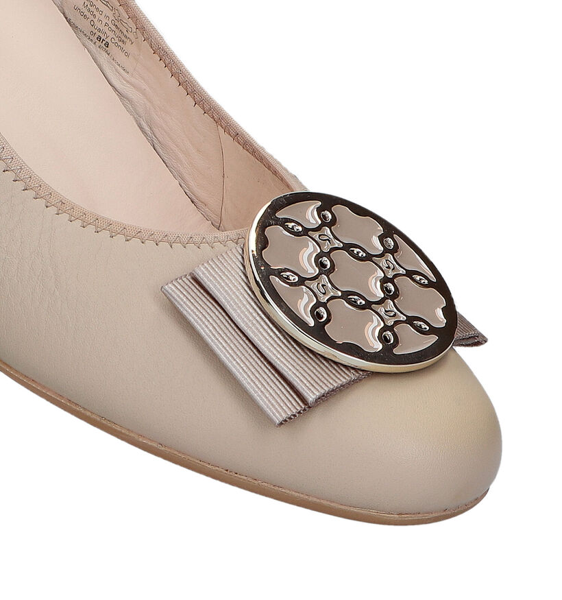 Ara Nizza 2.0 Escarpins en Beige pour femmes (321905) - pour semelles orthopédiques