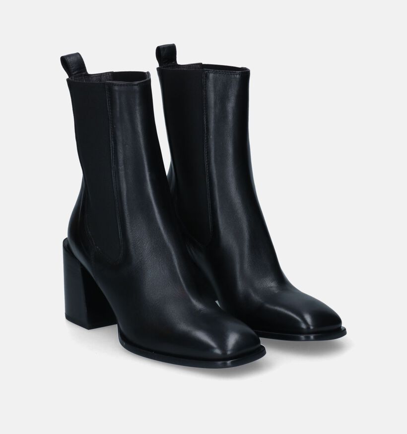 Zinda Bottines à talons en Noir pour femmes (317898)