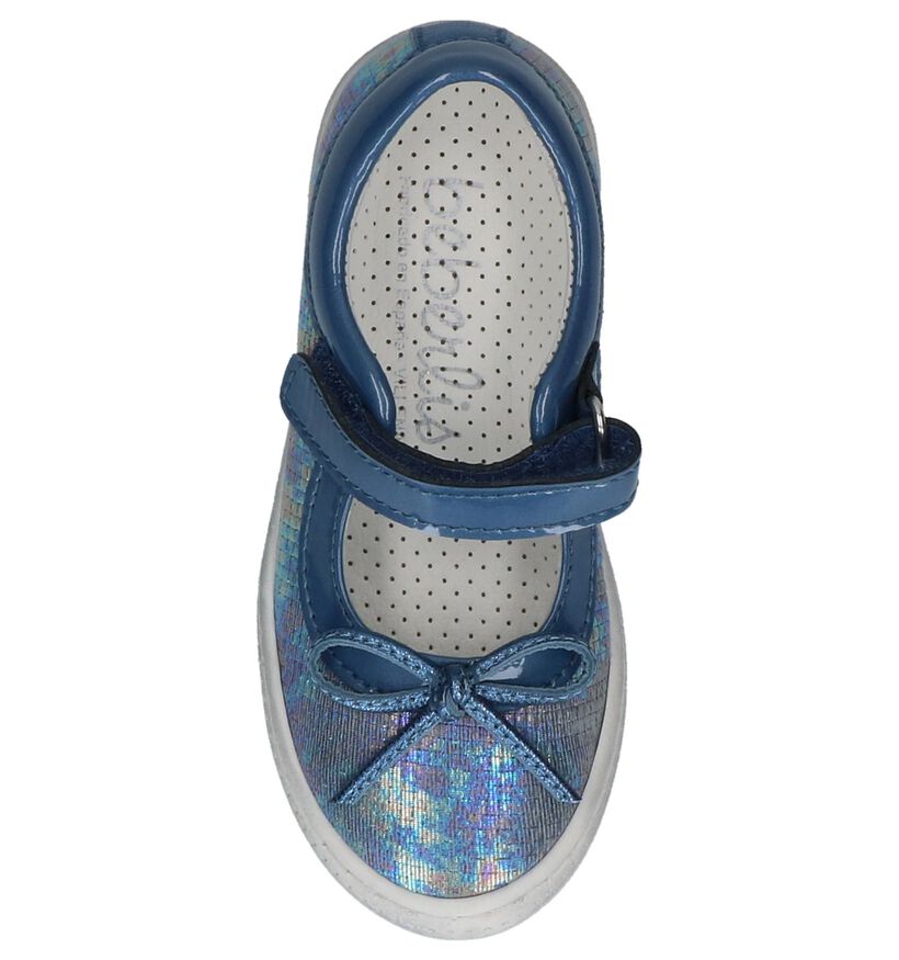 Beberlis Ballerines en Bleu en cuir (215976)