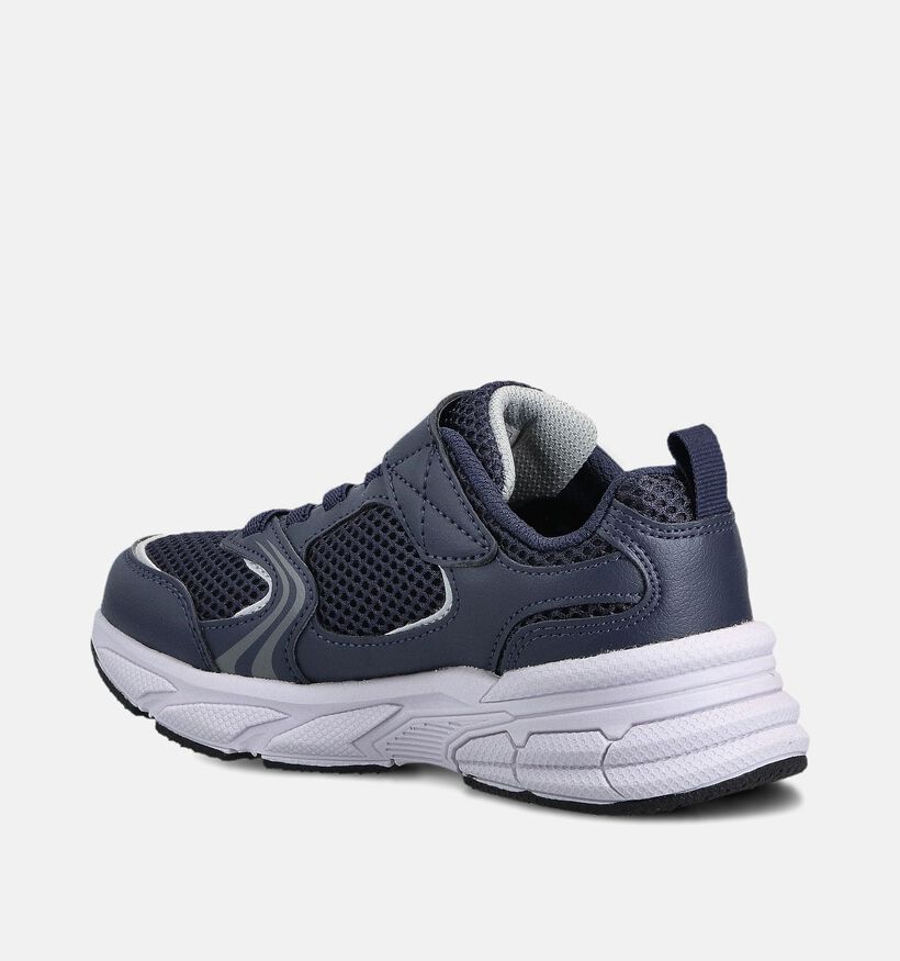Skechers Retro Graph Baskets basses en Bleu fonc&eacute; pour filles, gar&ccedil;ons (375664)