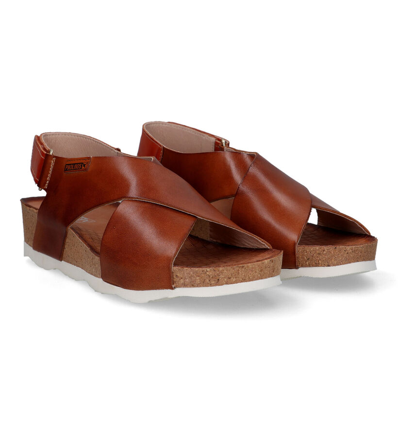 Pikolinos Mahon Sandales en Cognac pour femmes (323306)