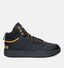 adidas Hoops 3.0 Mid Zwarte Sneakers in kunstleer (329389)