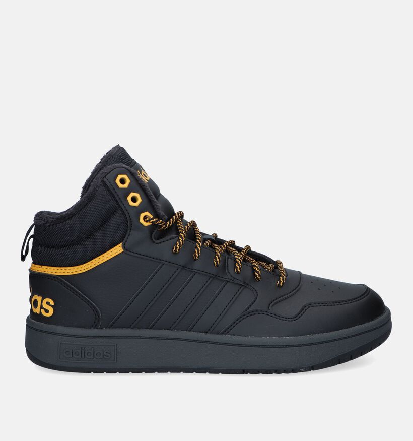 adidas Hoops 3.0 Mid Zwarte Sneakers voor heren (329389)