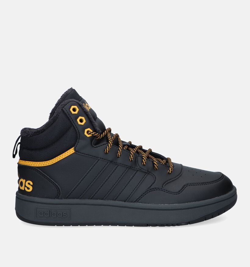 adidas Hoops 3.0 Mid Baskets en Noir pour hommes (329389)