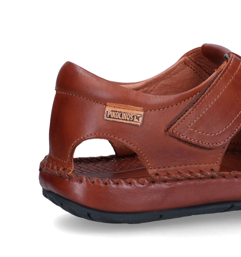 Pikolinos Tarifa Chaussures à enfiler en Cognac pour hommes (323363)