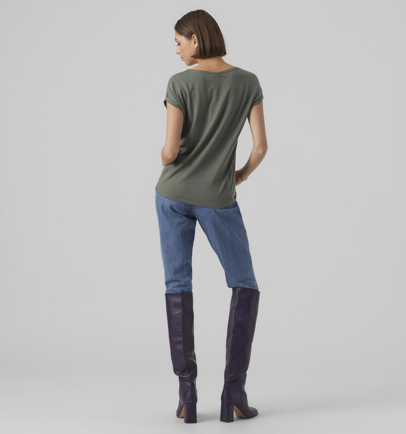 Vero Moda Ava Blauw Basic T-shirt voor dames (352195)