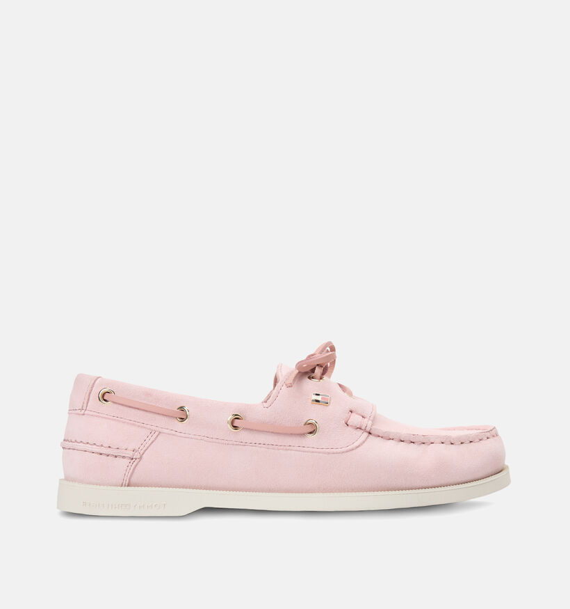 Tommy Hilfiger Chaussures bateau en Or rose pour femmes (368615)