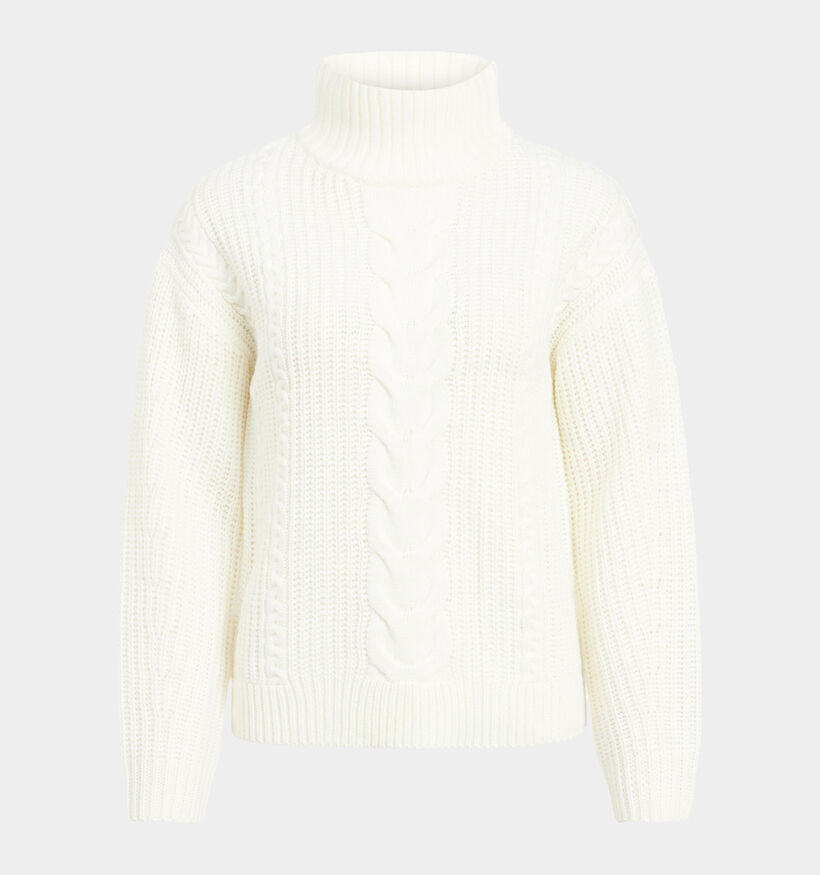 Vila High-Neck Witte Trui (317854)