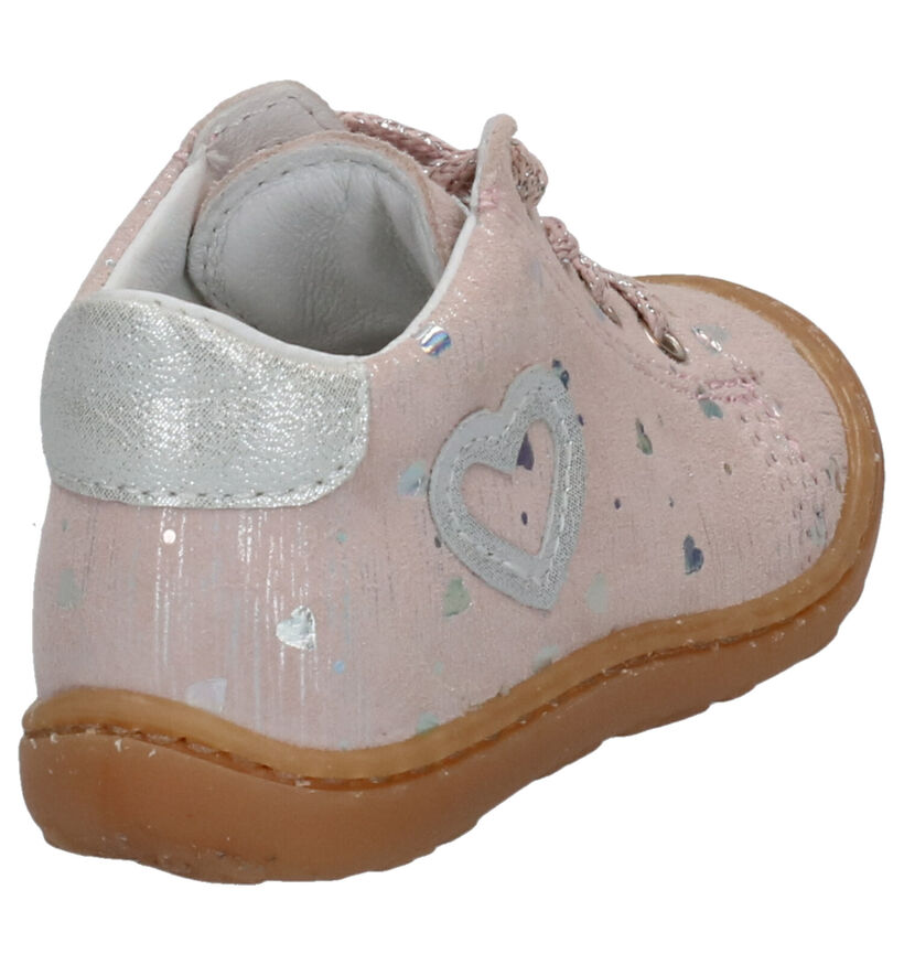 Bopy Joujou Roze Hoge Schoentjes in nubuck (269523)